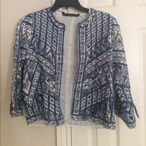 🆕 Zara jacket with details!
